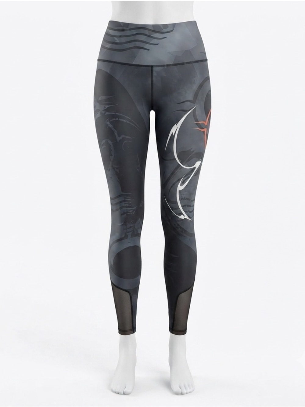 NoMiNoU Art Print, High Rise leggings, Size Small, Made in Canada